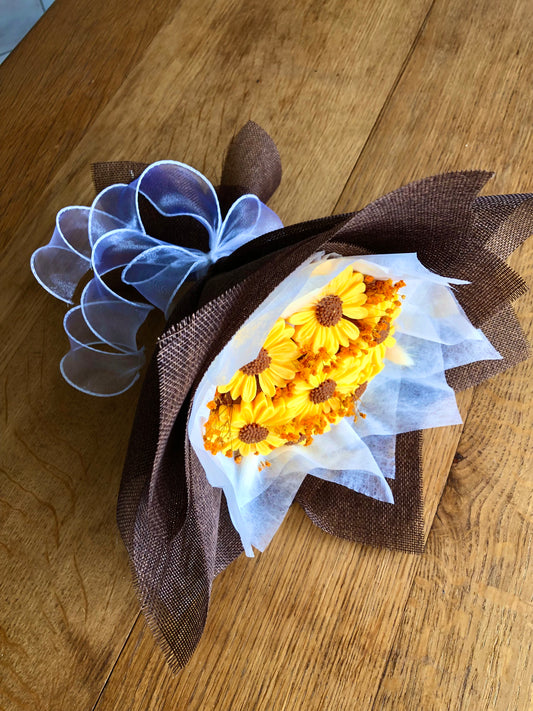 Bouquets marguerites jaunes